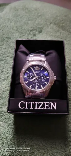 Relogio Masculino Citizen Quartz, Aco Inoxidavel, Classico