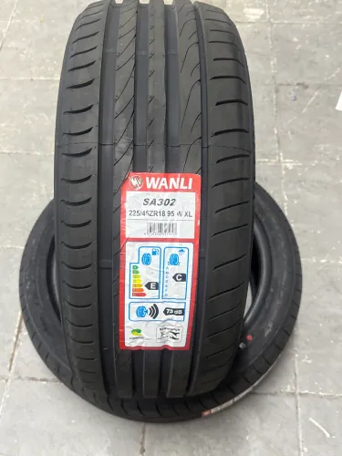Kit 02 Pneus Wanli 225/45r18 93w Xl Sa302 Aro 18 Novos W
