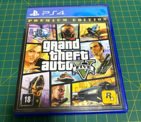 Jogo GTA 5 Premium Edition PS4