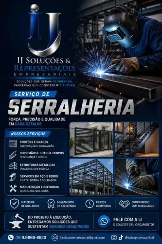 Serviço de serralheria