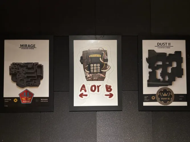 Quadro decorativo Counter Strike