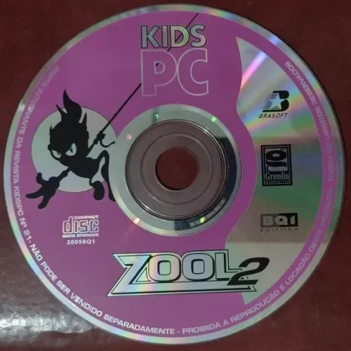 Jogo Zool 2 Gremlin Interactive - BQI Editora - Brasoft - Gremlin - 1994