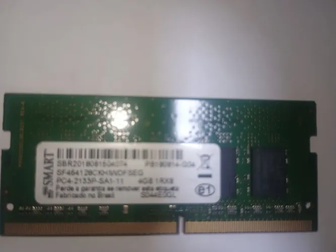 Memória ddr 4g e 8gb