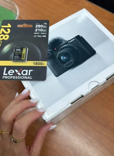 Vende se cânon powershot v1 nova