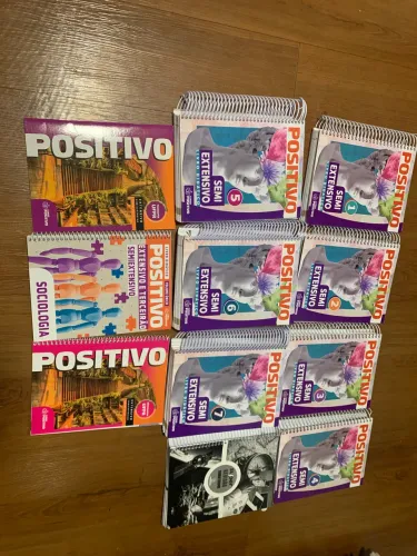 Apostilas pré vestibular positivo intensivo