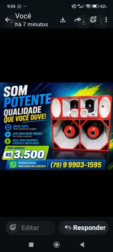 Vendo som boca de 18