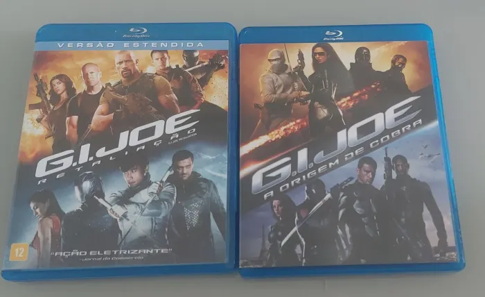 Combo Blu Ray - G.I. Joe - Edição nacional