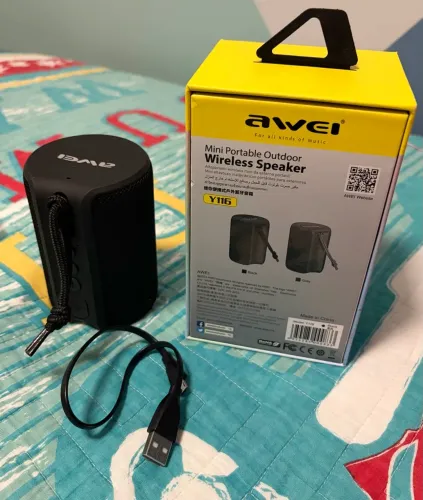 Caixa de som Bluetooth Awei Y116
