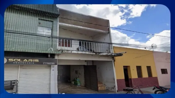 PRÉDIO COMERCIAL - Rua Silva Mariz, 26, Centro, Sousa/PB, composto por 02 pavimentos. - So
