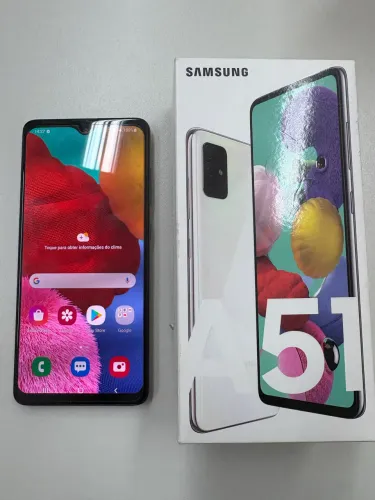 Samsung A51, branco, 128GB