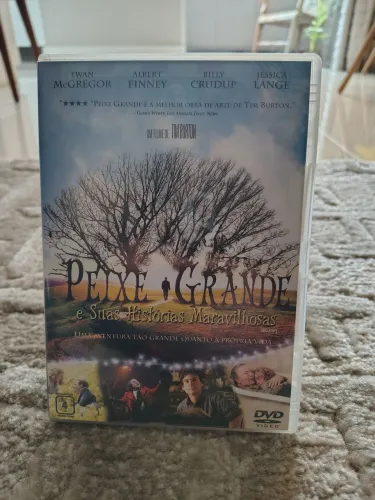 Dvd Peixe Grande e Suas Histórias Maravilhosas de Tim Burton (Ewan McGregor)