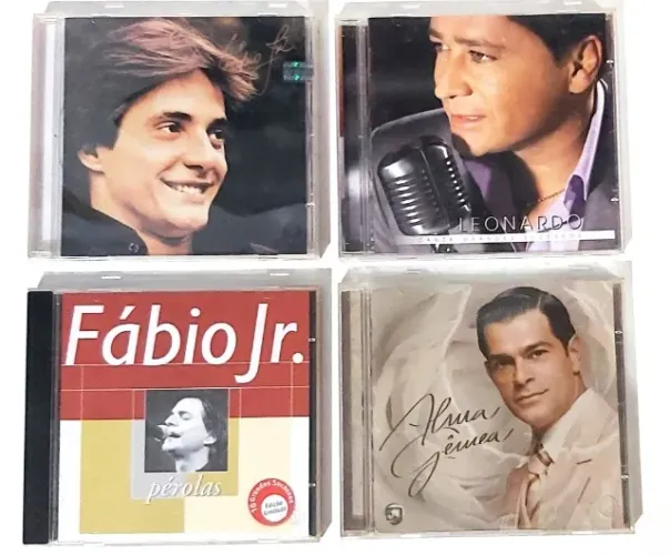 CDS Originais Diversos. Leonardo, Guilherme Arantes, Fábio Jr., Novelas. Preços na descriç