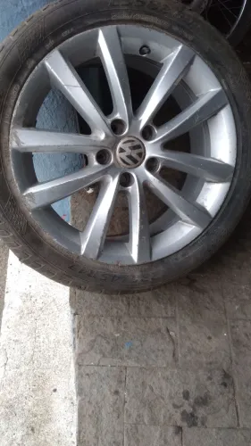 1 roda 17x5x100 fox bora jetta New b.