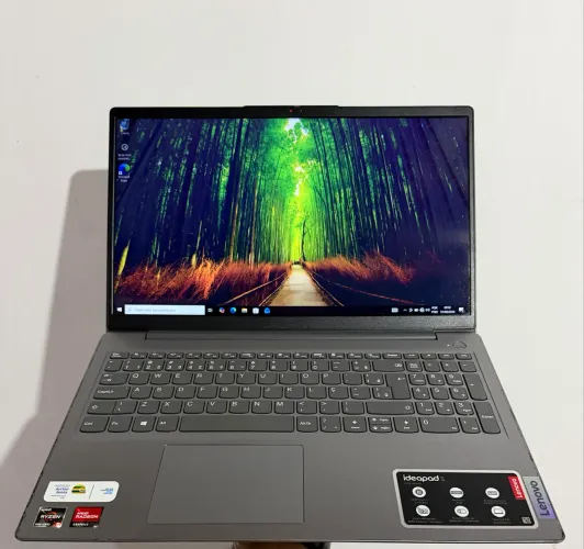 Notebook Lenovo Ryzen 5 série 5000, 20gb ram ddr4, placa gráfica 2gb, Ssd Nvme 256gb