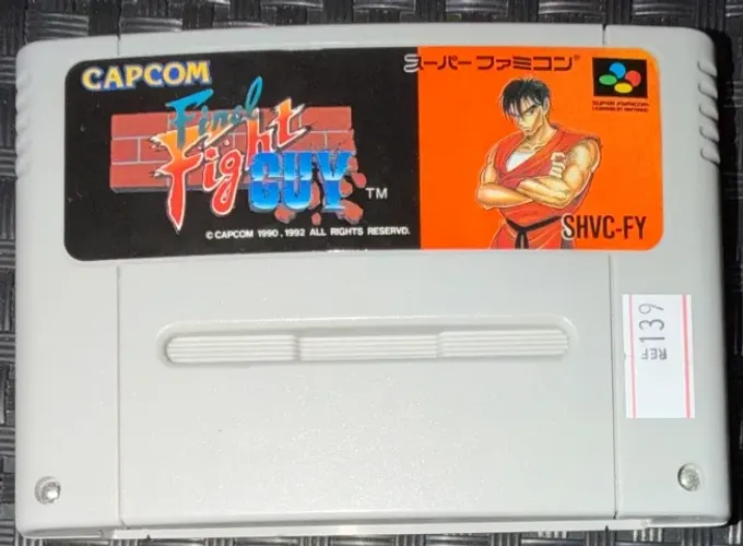 Final Fight Guy Original SFC Super Famicom SNES Super Nintendo