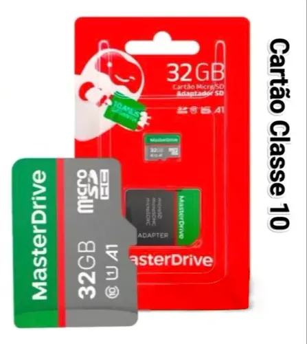 Cartão de memória Master Drive 32gb Classe 10 Novo