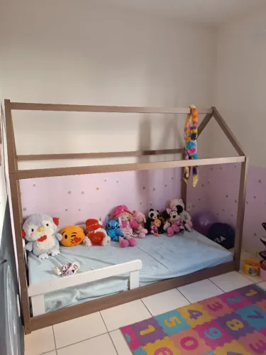 Cama estilo casinha 