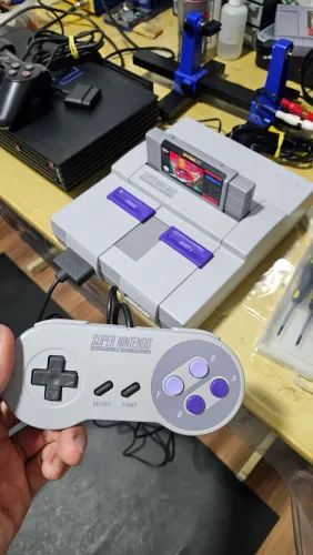 Super nintendo impecável