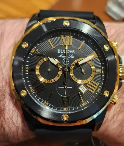 Icônico Relógio Bulova Marine Star