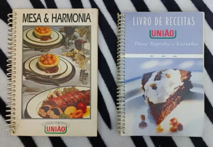 Livros de Receitas União - Originais Vintage