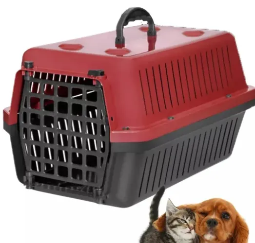 Caixa de transporte pet n°4 até 20kg nova na embalagem