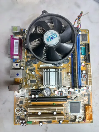 KIT LGA 775 DDR3 - Placa-mãe + Core 2 Duo + Cooler + 2GB RAM<br>