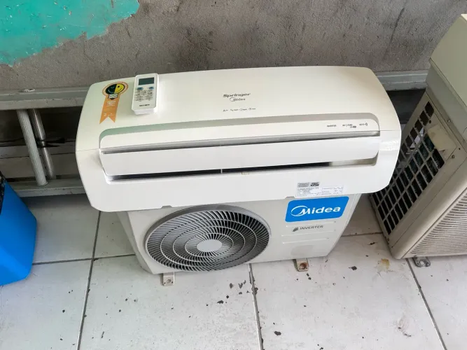 Split , central de ar-condicionado 9 mil btus midea