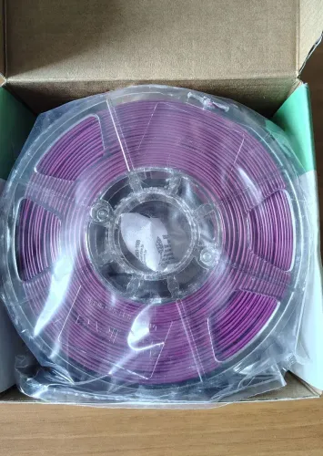 filamento para impressora 3d pla roxo 1kg 