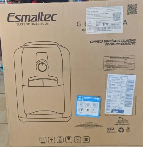 Bebedouro Esmaltec de Mesa EGM30 (Compressor) - NOVO 220V