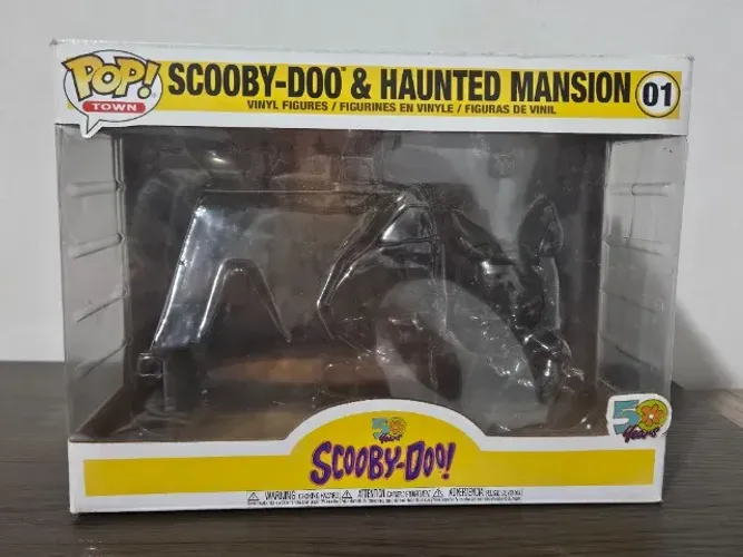 CAIXA VAZIA Funko Pop Town Scooby Doo & Haunted Mansion 01 / Hanna Barbera