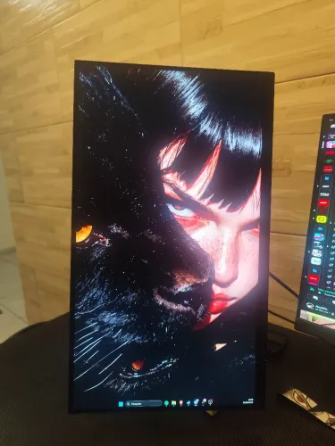 Monitor Gamer + Suporte articulado