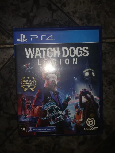 Jogo de ps4 mídia fisica: WATCH DOGS LEGION