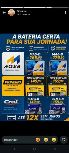 Bateria moto