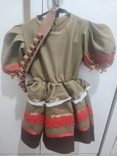 Vestido Maria Bonita infantil