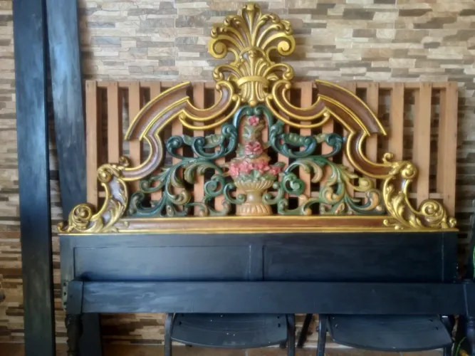 Cama Casal Colonial 