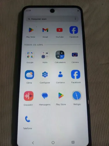 Estou vendendo esse moto g34 5G 128 Gb,em perfeito estado,ótimo pra uso pessoal e pra app.
