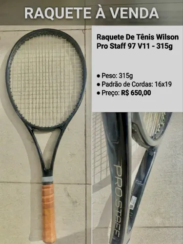 Raquete De Tênis Wilson Pro Staff 97 V11