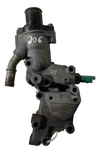Carcaça Válvula Termostática Peugeot 206 2003 2004 2005 2006
