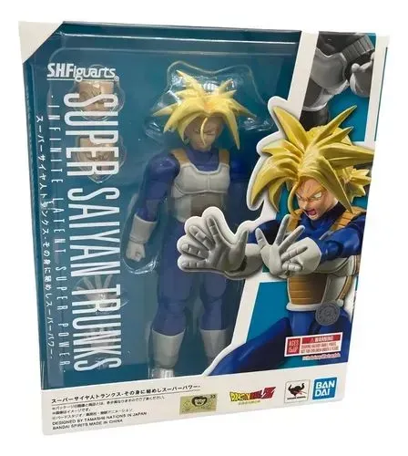 Trunks-dragon ball z/shfiguarts (lacrado)