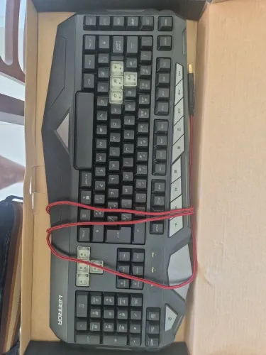 Teclado Gamer Retroiluminado Multilaser Warrior TC209