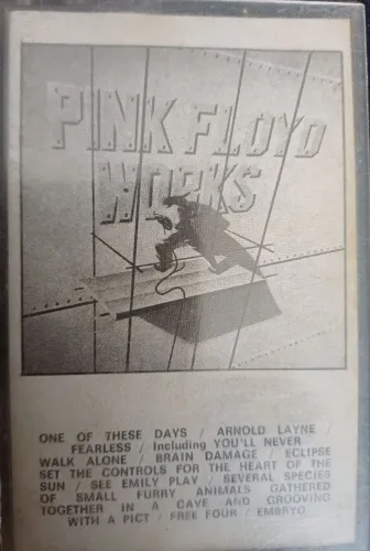 Fita K7 Pink Floyd 1983 Works