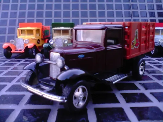 Miniatura FORD 1934 1/48 Scale Diecast Stakebed Delivery - Sunnyside SS 4631.