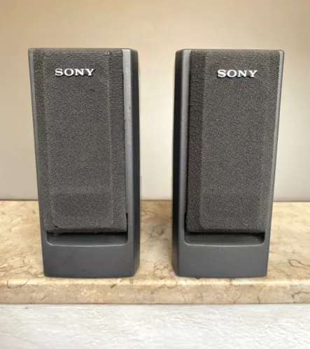 Caixa Som Sony Acústica 8 Ohms Caixinha Falante Home Par