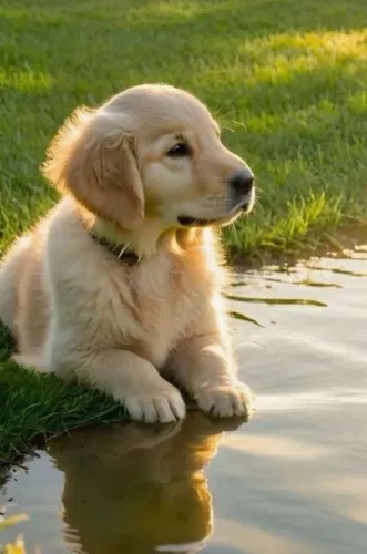 Filhotes De Golden Retriever - Charme Impossível Resistir