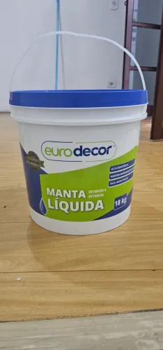 Manta liquida Eurodecor 18kg cinza cromio