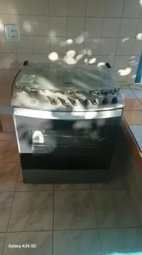 Fogão 6 Bocas Brastemp Inox (Leia a Descrição) - Oportunidade!