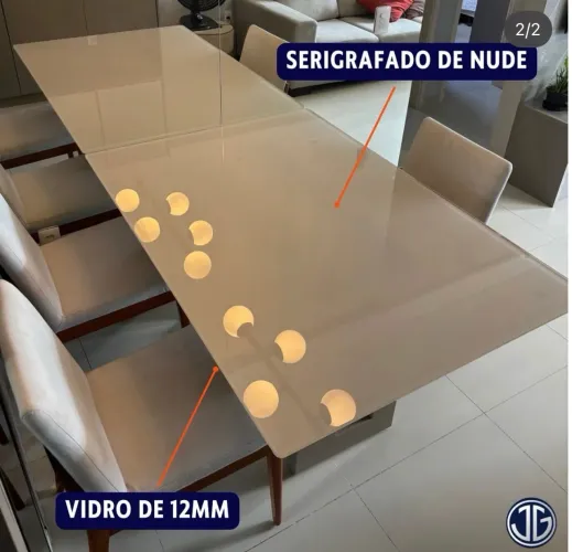 Mesa de vidro