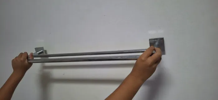 Porta toalha de inox