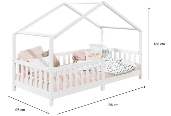 Cama Montessoriana 100% Madeira Maciça.