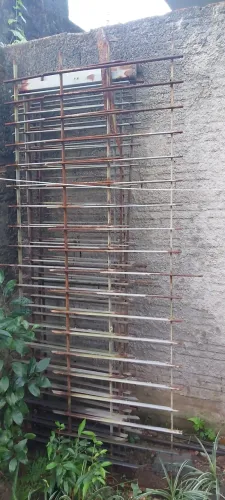 Grades de ferro para muro e portão 6mm